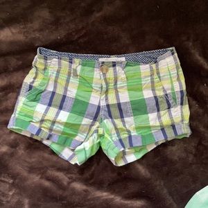 Aeropostale plaid shorts circa 2012